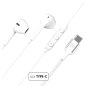 Ecouteurs USB C Force Play Bouton Conception renforcée Blanc Ecouteurs USB C Force Play Bouton Conception renforcée Blanc