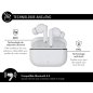 Force Play - Ecouteurs True Wireless ANC+ENC Force Play III Blanc - Garanti à vie Force Play - Ecouteurs True Wireless ANC+ENC Force Play III Blanc - Garanti à vie